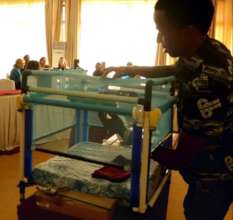 YoSA student and his automated mosquito net