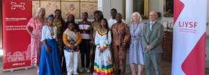 YoSA student at the LIYSF opening ceremony 2026
