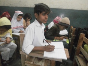 Ali in his class
