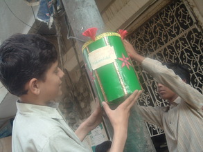 Students recycle to beautify & educate
