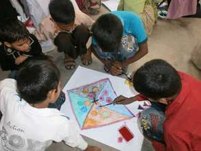 Art Class at the Mini Summer Camp