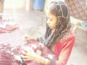 Javeria at work