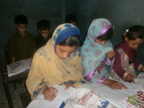 In school