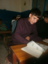 Sardar enjoying his Math class