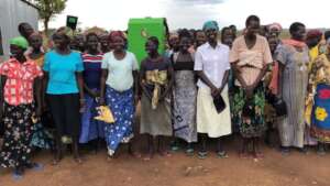 Women's group with their sparky dryer