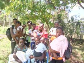 SOME TEEN MOTHERS GROUP PHOTO