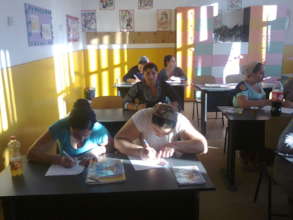 We teach adults to read and write