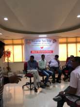 Felicitation at income Tax Office, Rajkot