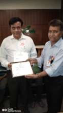 Felicitation to AGM of Bank of Baroda