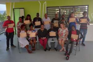 Certificates for first 2 cohorts