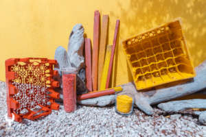 Some of the extruded products