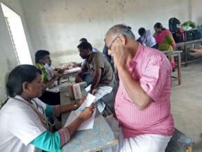 Treatment for cyclone survivor
