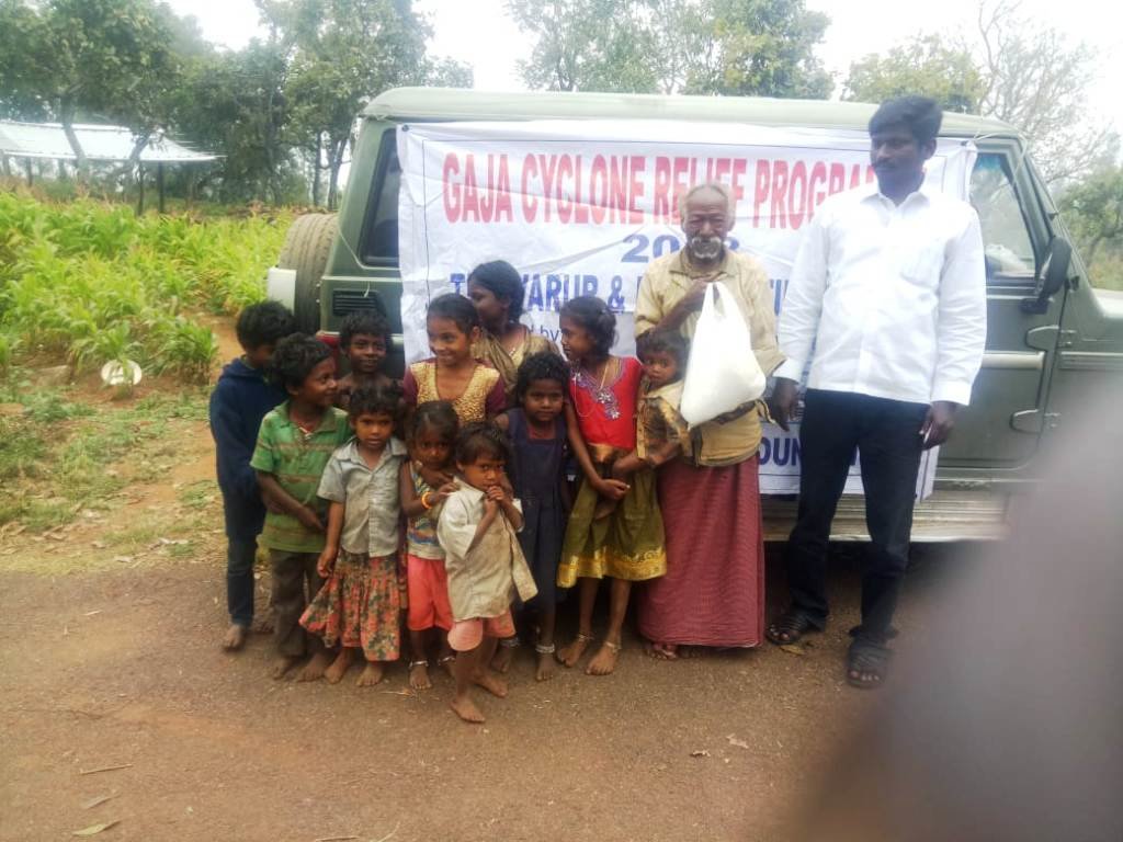 GAJA CYCLONE RELIEF AND RESCUE PROGRAM
