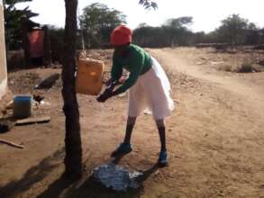 Tippy Tap handwashing