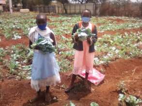 Kids planting