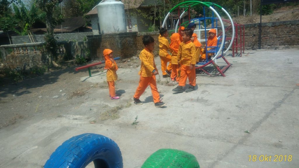 Village Children Playground in Central Java