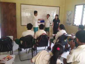 Teaching learning at EBPP school