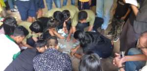 Creating English words through letters competition