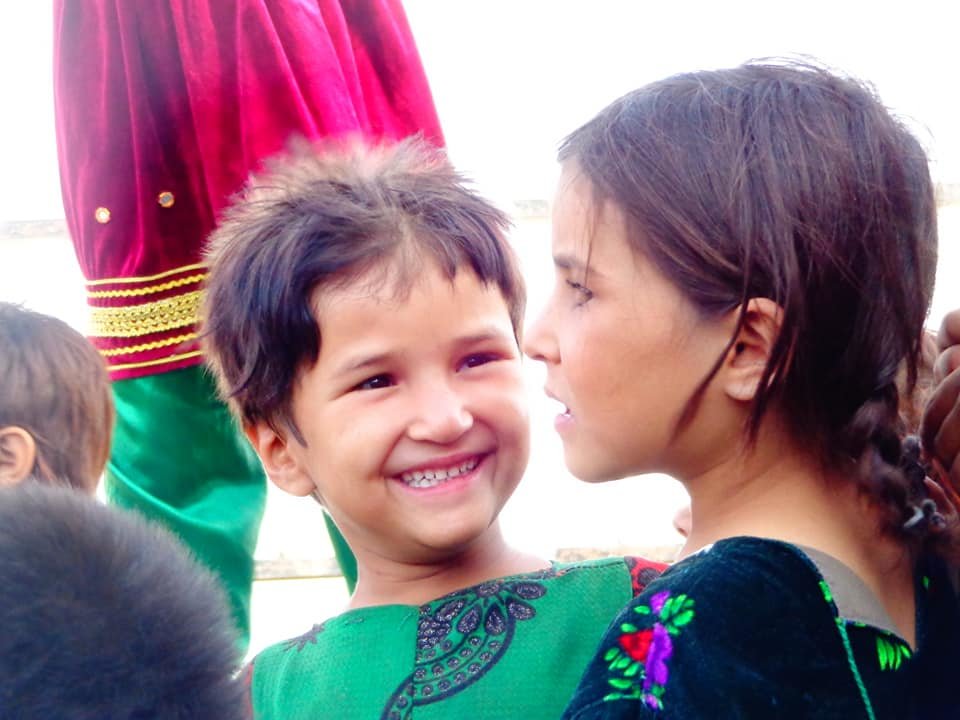 Cheerful Afghan Winter & Summer