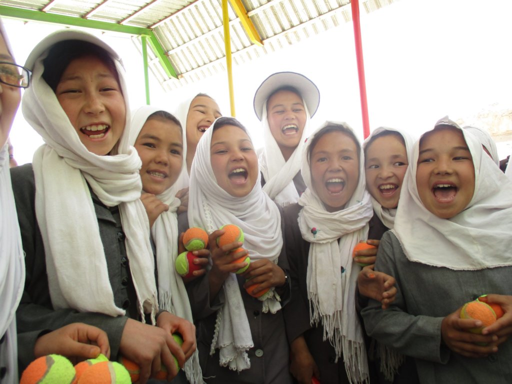 Cheerful Afghan Winter & Summer