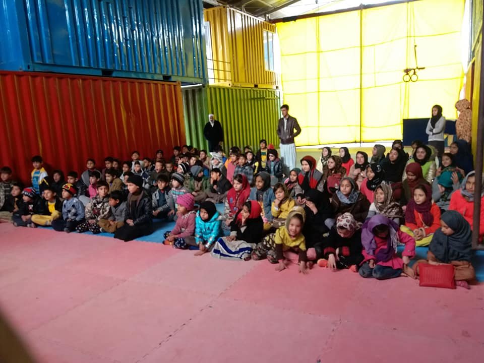 Cheerful Afghan Winter & Summer