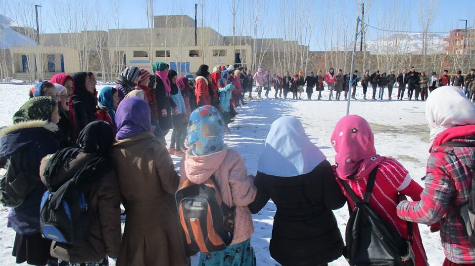 Cheerful Afghan Winter & Summer