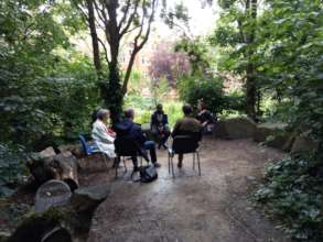 Poetry session at Carers Festival
