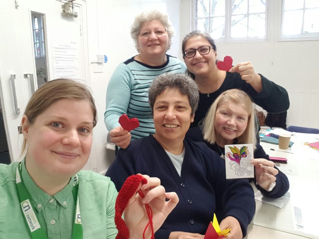 Help 250 unpaid carers participate in activities