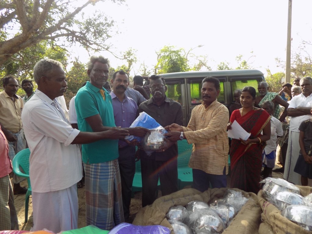 Relief and Recovery to Gaja Cyclone Hit Tamilnadu