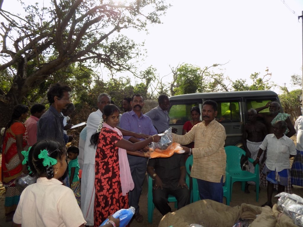Relief and Recovery to Gaja Cyclone Hit Tamilnadu