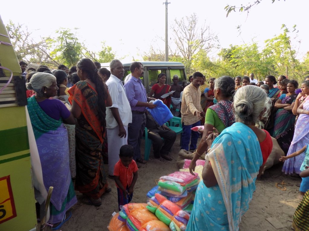 Relief and Recovery to Gaja Cyclone Hit Tamilnadu