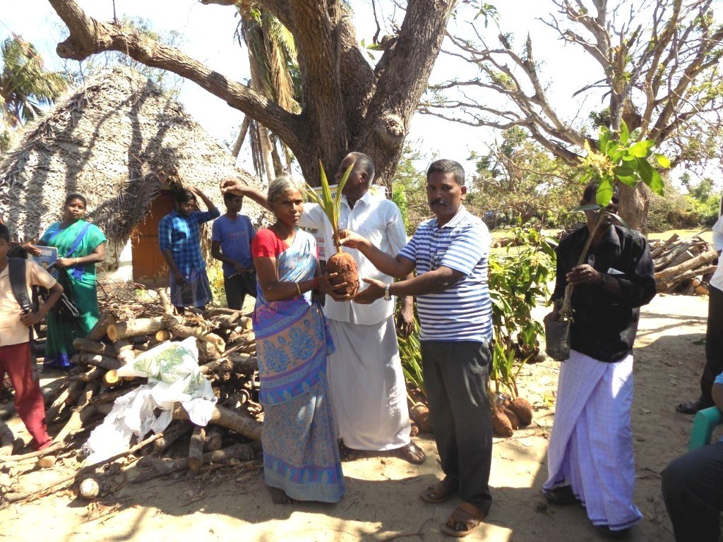 Relief and Recovery to Gaja Cyclone Hit Tamilnadu