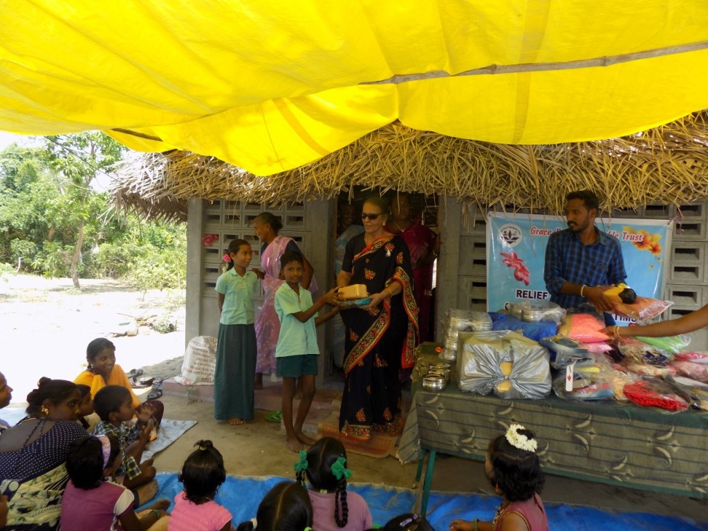 Relief and Recovery to Gaja Cyclone Hit Tamilnadu