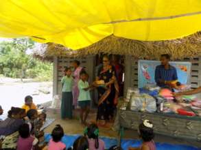 A child receiving benefits