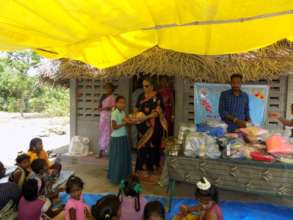 A child receiving benefits