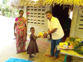 A child receiving benefits