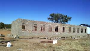 The Classroom Block Under Construction