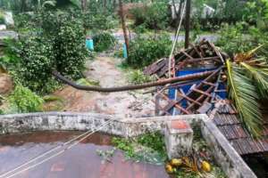 Devastation of Cyclone Gaja in South India