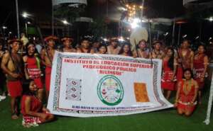 Awajun students
