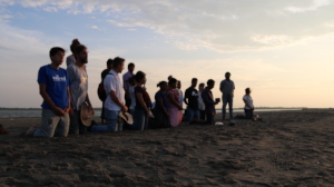 Thanking ceremony in San Mateo del Mar