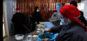 Working hard at Karama's production unit!