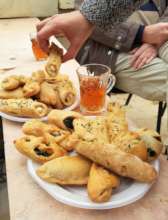 Tasteful produce from hands of refugee women