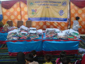 warm clothes package for children