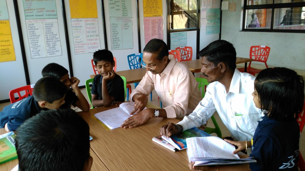 Student led conference at Utkarsha