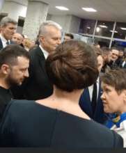 Meeting with UA President Selensky in Vilnius, LT