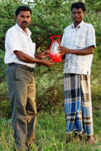 SOLAR LIGHT FOR GAJA CYCLONE VICTIMS