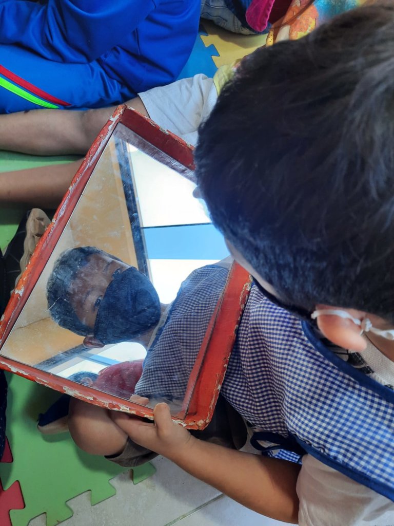 Learning about his right to an identity