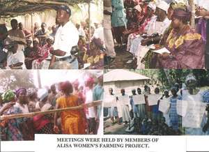 Meeting held by members of Alisa