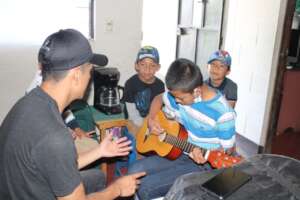 Our music program  is strumming along