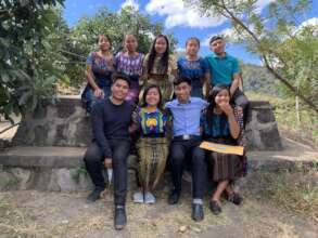 Nine students graduating high school